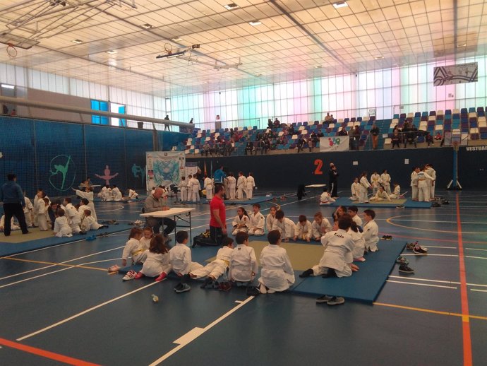 Encuentro provincial de judo en Almería