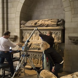 Sepulcres dels comtes d'Urgell situats a Nova York