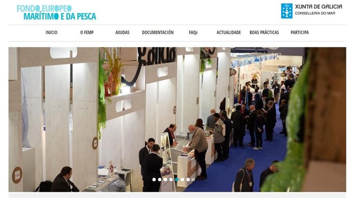Nueva página web de la Consellería do Mar para dar a conocer las ayudas FEMP