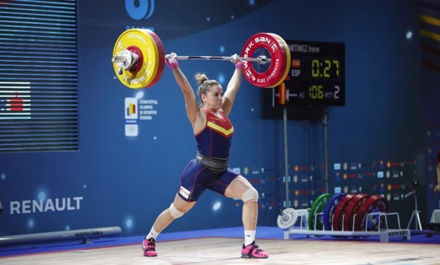 Irene Martínez se cuelga el bronce en arrancada en el Europeo
