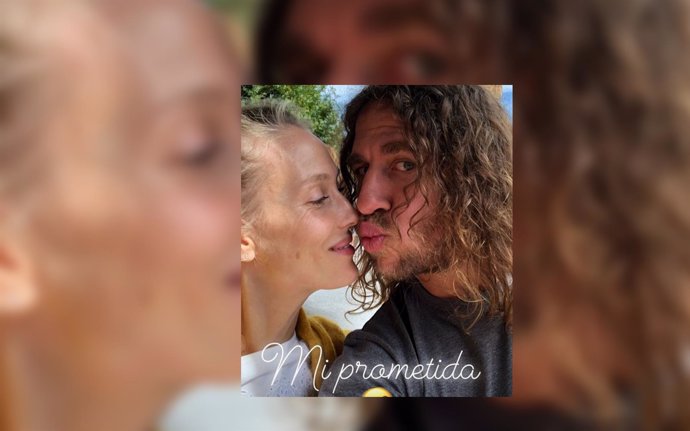 Instagram carles puyol y vanesa lorenzo boda foto con su prometida