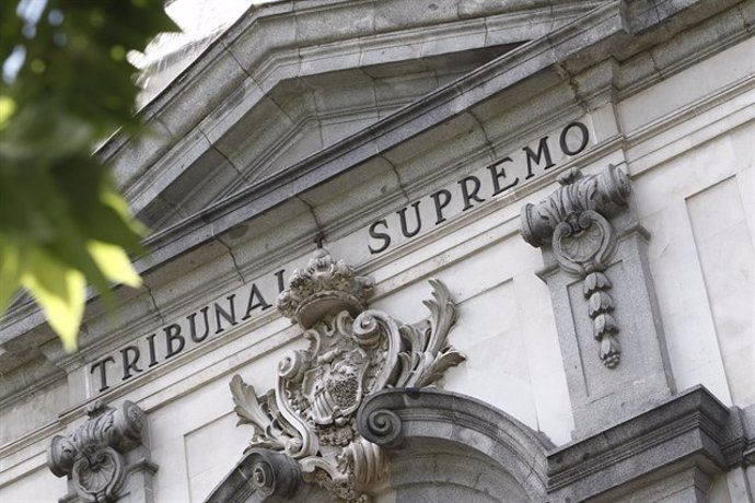 Fachada del Tribunal Supremo