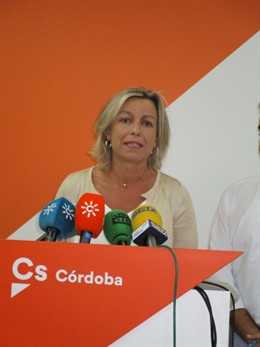 La parlamentaria andaluza de Cs Isabel Albás