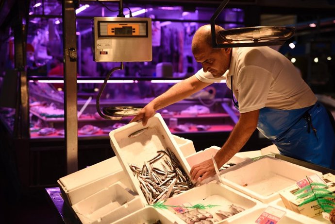 Mercado, mercados, pescado, pescadería