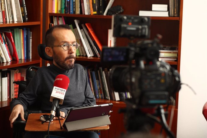 Entrevista al secretario de Organización de Podemos, Pablo Echenique