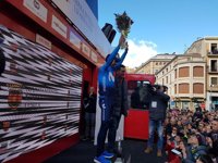 Valverde se exhibe en el Gran Premio Miguel Indurain