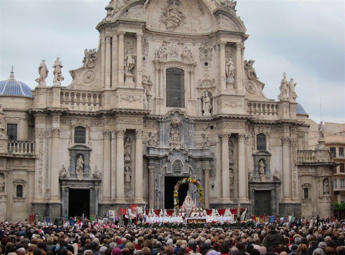 Catedral, misa huertana, bando de la huerta, Virgen de la Fuensanta.