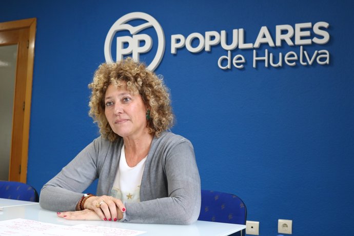 Pilar Marín, candidata indepediente del PP a la Alcaldía de Huelva. 