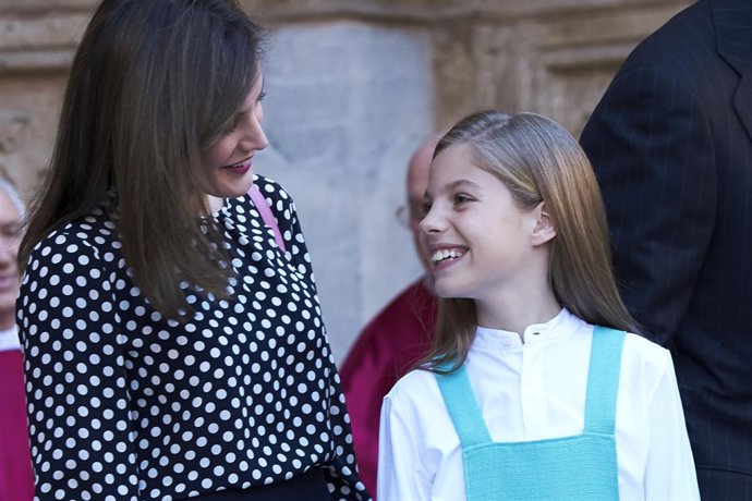 La Reina Letizia con su hija Sofía