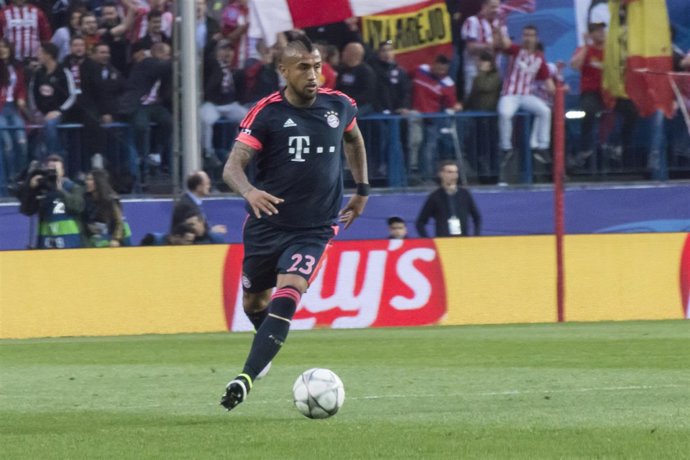 Arturo Vidal, Champions League, Atlético de Madrid-Bayern de Múnich