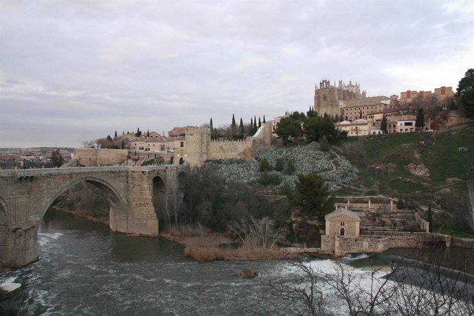 Puente, San Martín, Monumento, Río Tajo, Agua, Cielo, Toledo