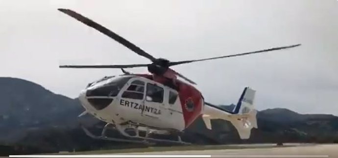 Helicóptero de la Ertzaintza