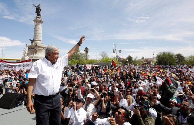 Andres Manuel López Obrador en Ciudad Juárez