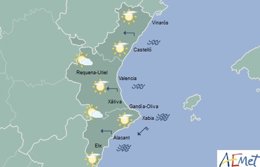 Cielos cubiertos en la mayoría de la región