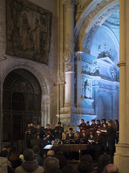 Concierto de la SMR en la Catedral de Cuenca