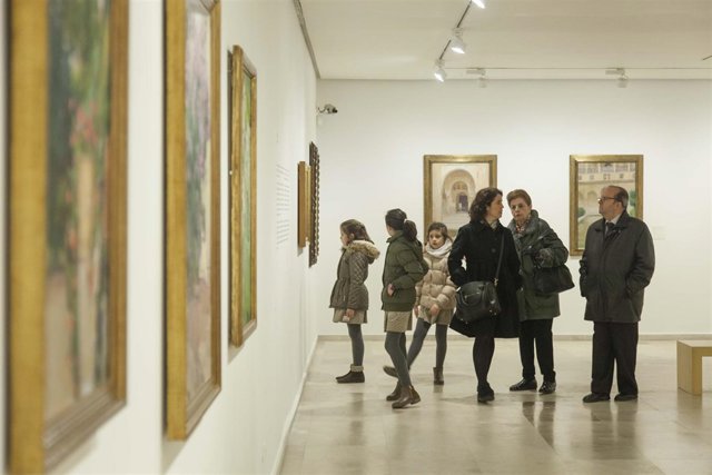 Exposición dedicada a Sorolla en el Patio Herreriano. 