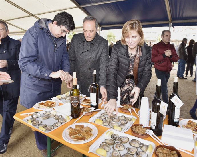 Nava Castro, en la Festa da Ostra de Arcade