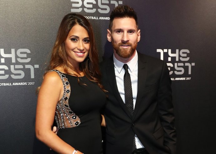 Leo Messi y Antonella