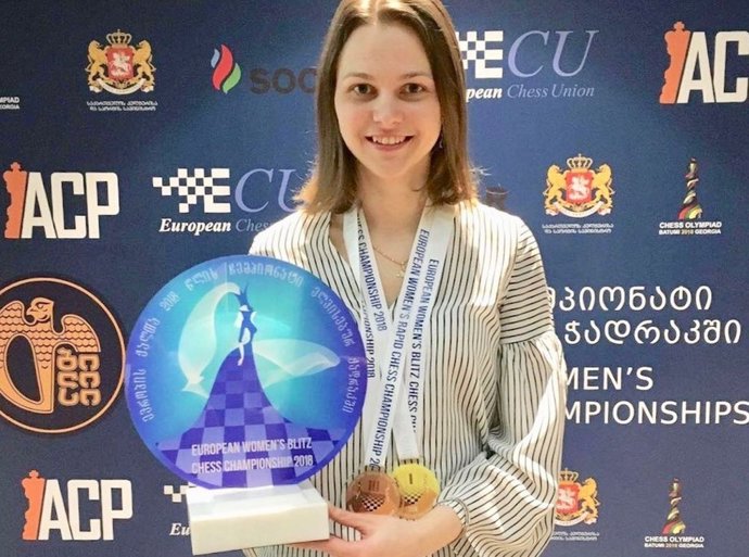 Anna Muzychuk gana un título europeo