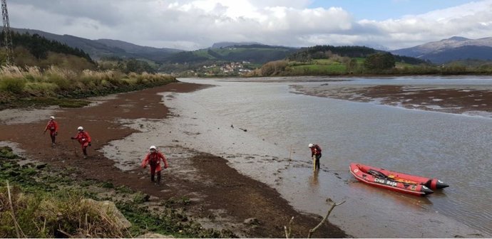 Búsqueda hombre desaparecido en Colindres 