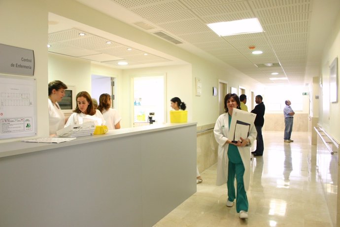 Enfermería de un hospital público del Servicio Andaluz de Salud (SAS)
