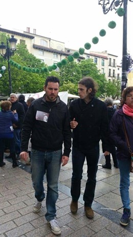 Gonzalo Peña y Andrés Barrio abandonan IU
