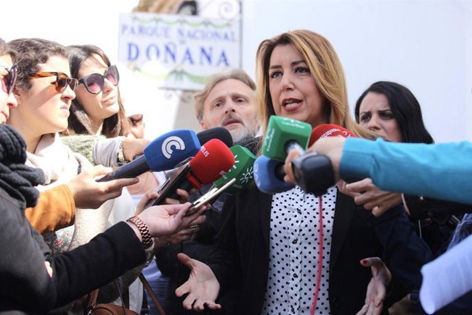 La presidenta de la Junta,  Susana Díaz. 