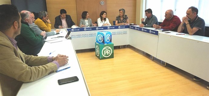 Reunión de PP Navarro con Natacha y concejales Urbanismo PP málaga LUSA