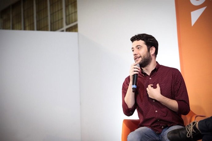 El portavoz y secretario de Organización de Cuidadanos en Madrid, César Zafra
