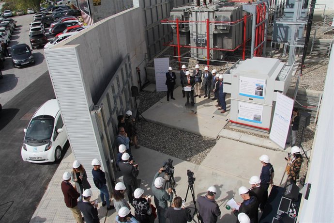 Inauguración de la subestación Cizaña en Málaga