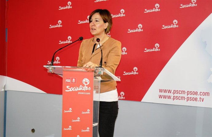 La portavoz del PSOE en las Cortes de Castilla-La Mancha, Blanca Fernández