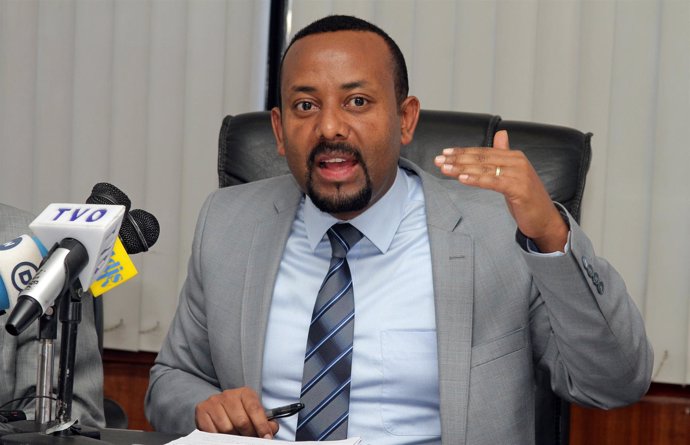 Abiy Ahmed, líder del FDRPE y primer ministro de Etiopía