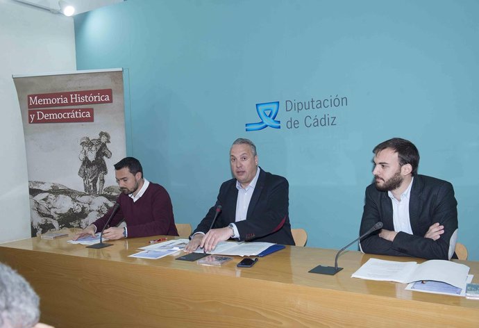 Presentación jornadas de Memoria Histórica en Diputación de Cádiz