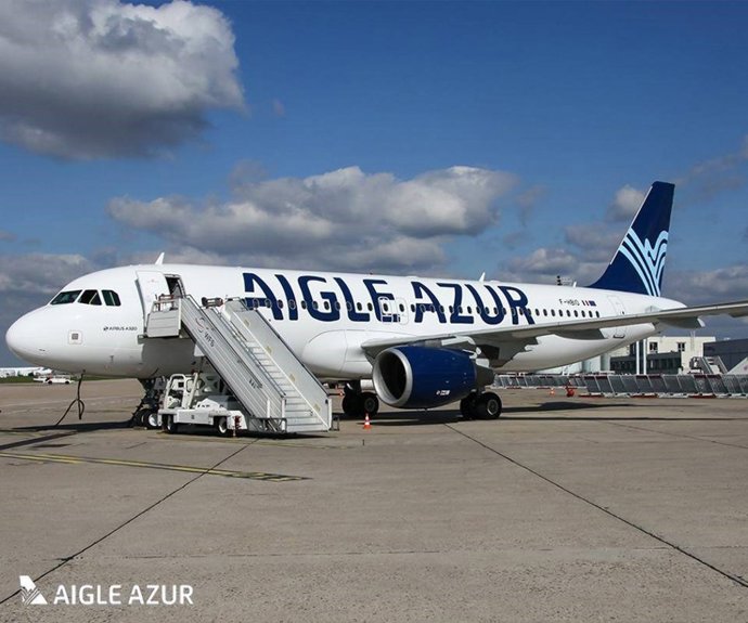 Avión de Aigle Azur 