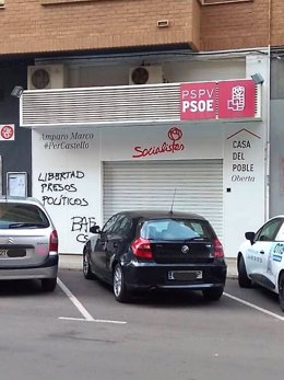 Pintadas sede PSPV