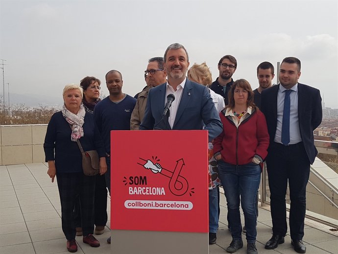 Jaume Collboni presenta la seva candidatura a alacaldable del PSC a Barcelona
