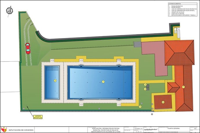 Nota Obras Piscina Valverde De La Vera