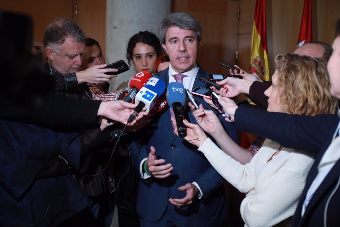 El secretario general del PP de Madrid, Ángel Garrido