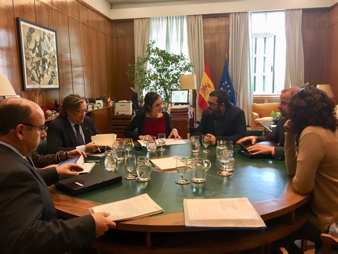 Reunión Vicenç Vidal con secretaria Estado de Medio Ambiente