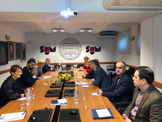 Reunión de Andalucía con autoridades de Mostar (Bosnia).
