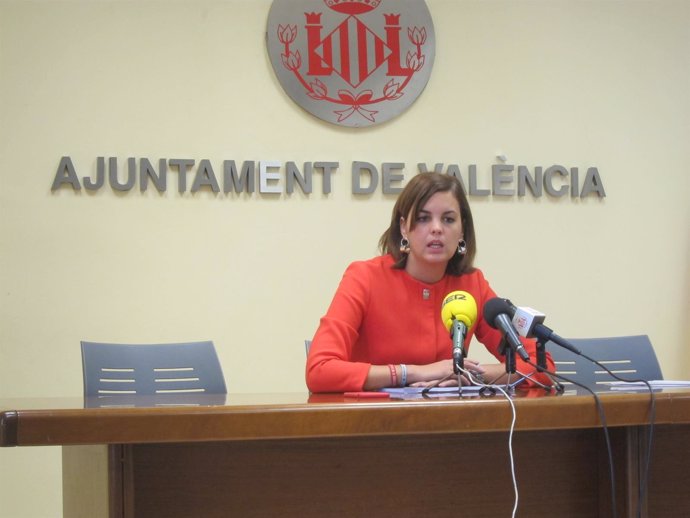 La portavoz socialista y primera teniente de alcalde, Sandra Gómez  