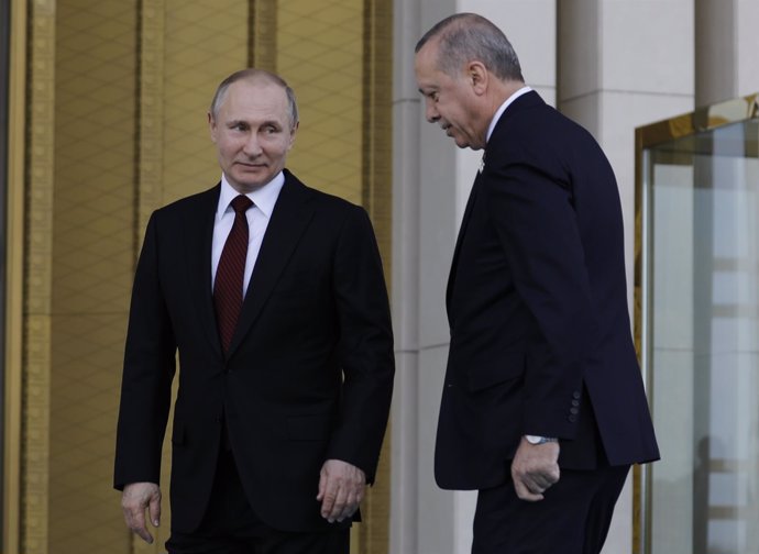 Erdogan y Putin en Ankara