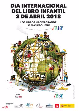 Cartel del Día Internacional del Libro Infantil 2018