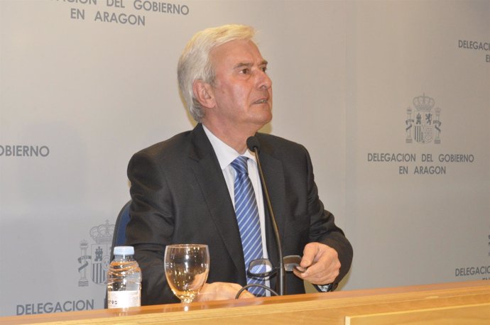 El delegado del Gobierno en Aragón, Gustavo Alcalde. 