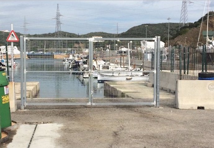 Imagen del varadero del puerto de Mahón