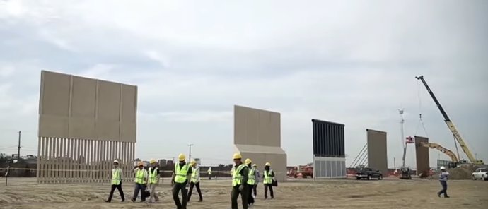 Prototips del mur de Mèxic