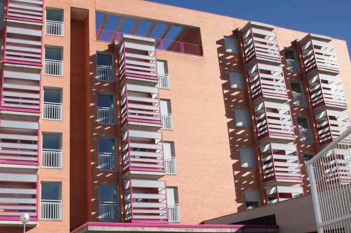 Imagen de archivo de pisos en Getafe.