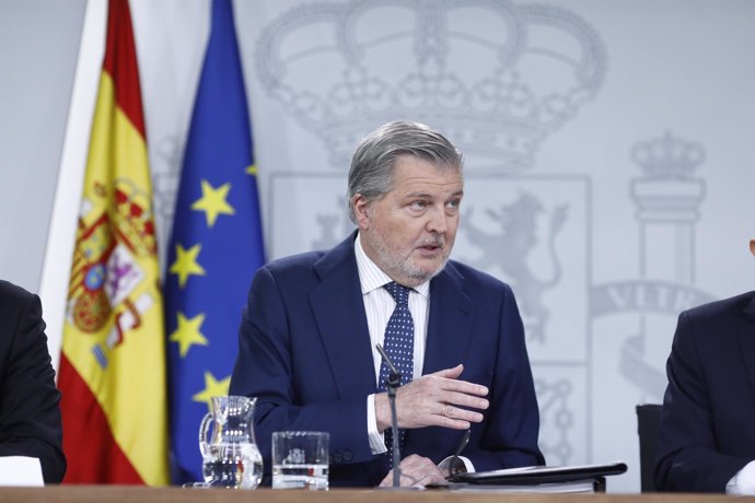 Rueda de prensa del portavoz del Gobierno, Iñigo Méndez de Vigo