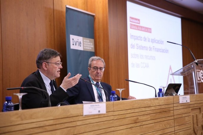 Puig interviene en el seminario sobre financiación organizado por el IVIE