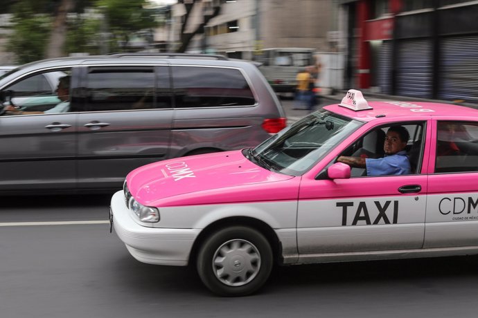 Un taxi de Ciudad de México